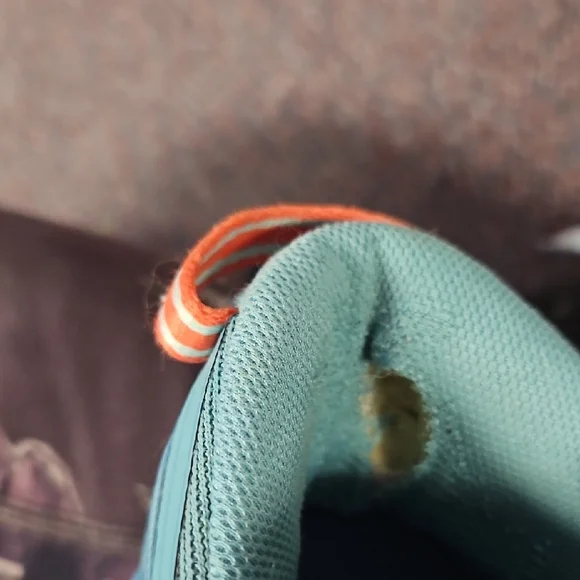 Hoka One One Teal Running Shoes - Picture 4 of 5